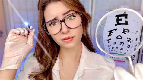 It's Latte :)In this video I will do a comprehensive medical <b>exam</b> for you to relax. . Asmr eye exam